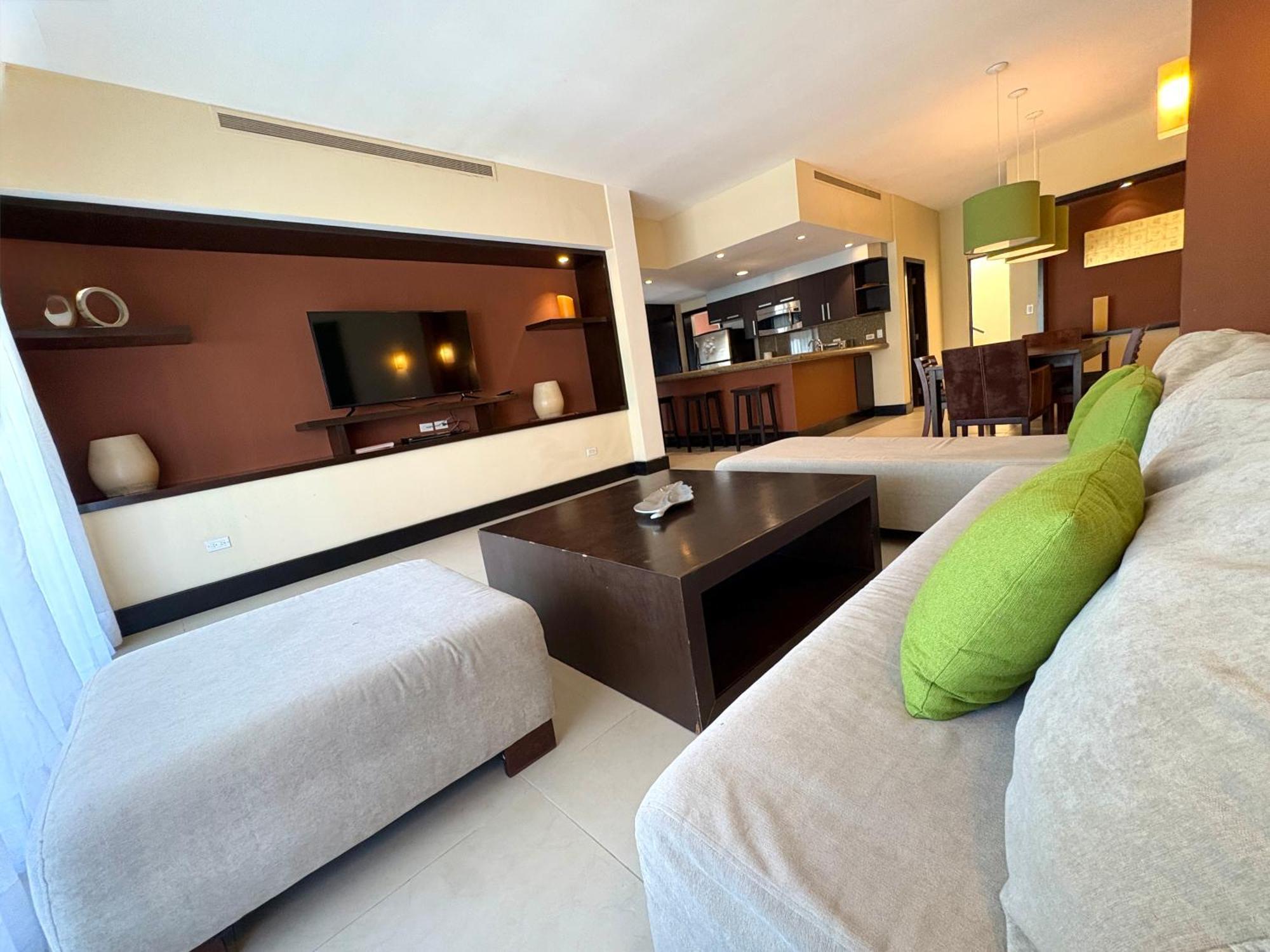 Departamento En Aldea Thai Con Terraza, Vista Al Mar Y Alberca Privada, Para 8 Personas Apartment Playa del Carmen Exterior photo